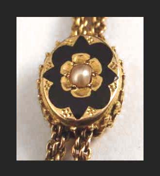 Victorian 14K Gold Slide Front