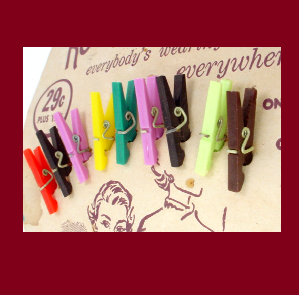 Rock 'n' Roll Plastic Pins