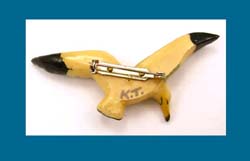 Takahashi Sea Gull Pin Signature