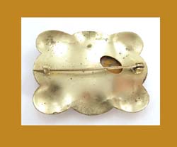 Arts and Crafts Bee Sash Pin Signature