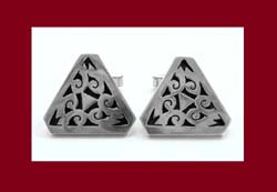 Cellini, Mexico Sterling Cufflinks