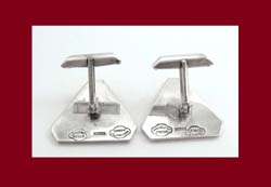 Cellini, Mexico Sterling Cufflinks Signature