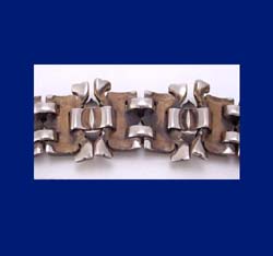 Colorful Rhinestone Gilt Bracelet Back