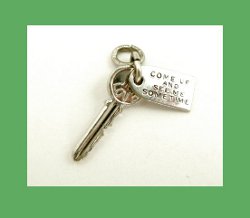 Come Up and See Me Sometime Key Charm