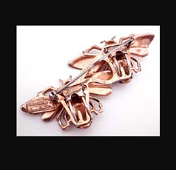 Katz CoroCraft Sterling Bumblebee Duette & Earrings Signature