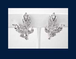 Coro Rhinestone Earrings