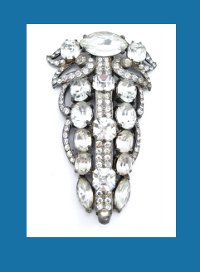 Eisenberg Original Sparkling Rhinestone Fur/Pin Clip