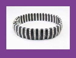 West Germany Esha Randel Style Rhinestone Bracelet