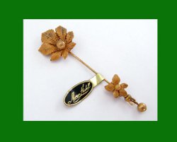 Lovely Miriam Haskell Stick Pin