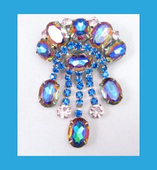 Juliana, DeLizza and Elster Watermelon Rhinestone Pin