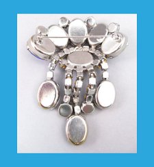 Juliana, DeLizza and Elster Watermelon Rhinestone Pin Back