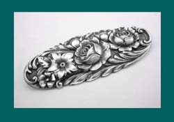 S. Kirk & Son Sterling Floral Pin