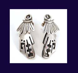 Mexico Taxco Sterling Earrings