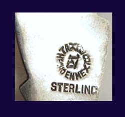Mexico Taxco Sterling Earrings Signature