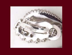 Sparkling Pennino Rhinestone Bracelet and Earrings Signature