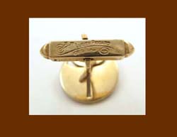 Lucien Piccard 14k Cufflinks Signature