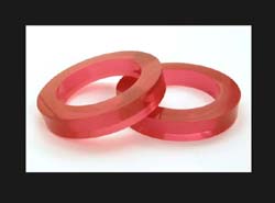 Very Pink Lucite Bangles