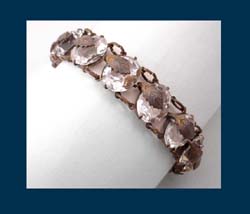 Faceted Rock Crystal Bracelet