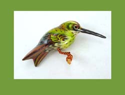 Takahashi Anna Female Hummingbird Pin