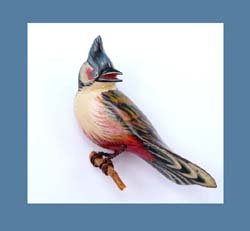 Takahashi Blue Jay Pin