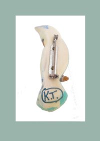 Takahashi Cockatoo Bird Pin Signature