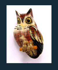 Takahashi Great Horned Owl Pin