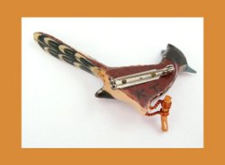 Takahashi Roadrunner Pin Back