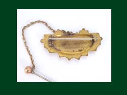 Victorian Gold Filled Pin with Safety Back