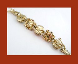 Weiss Colorful Rhinestone Bracelet Signature