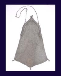 Whiting & Davis Co. Silver Mesh Purse