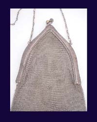 Whiting & Davis Co. Mesh Purse Top