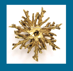 Zentall Golden Coral Pin Signature