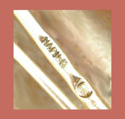 Napier Enamel Large Pear Pin Signature