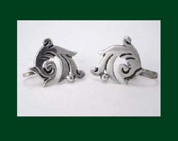 F. Torres, Taxco Sterling Earrings