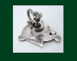 F. Torres, Taxco Sterling Earrings Signature