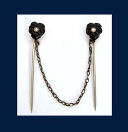 Victorian Poppy Pins Front