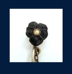 Victorian Poppy Pins Close